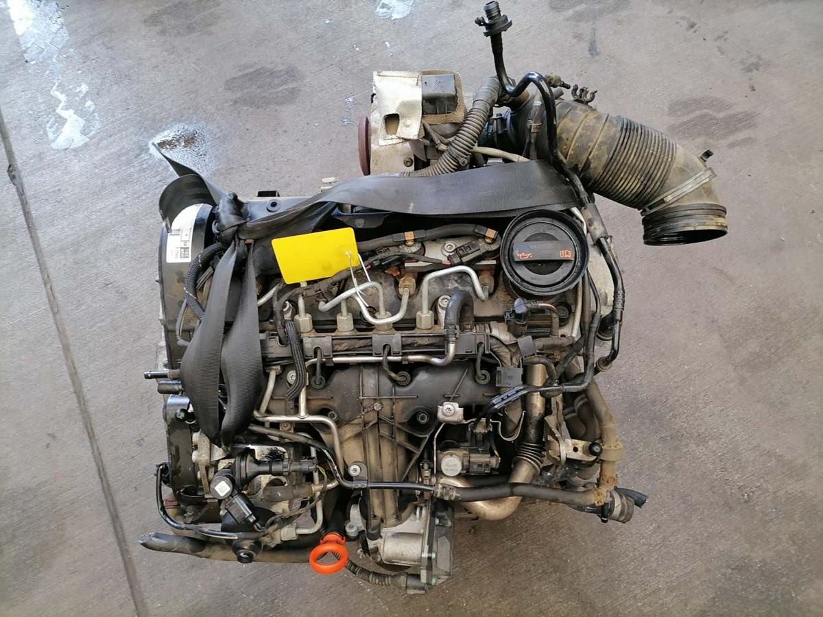 Skoda Octavia 2 1Z original Motor CFHC 2.0TDI 103kw funktionsgepr&uuml;ft BJ12